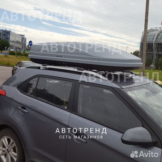 Багажный бокс на крышу евродеталь магнум 390