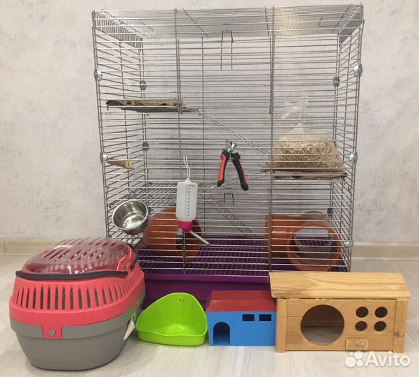 Клетка большая для грызунов