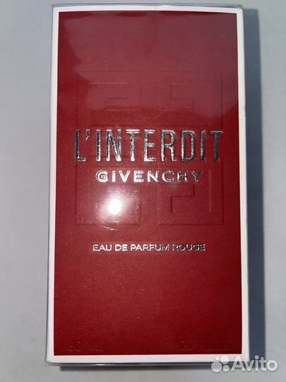 Оригинал Givenchy L'Interdit Rouge, 50 и 80мл