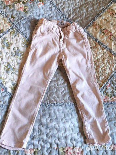 Джинсы розовые Armani junior + кардиган