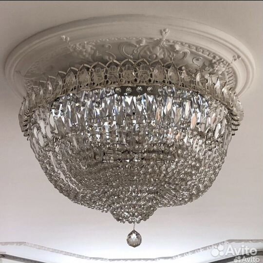 Люстра хрустальная