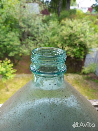 Стеклянная бутылка СССР