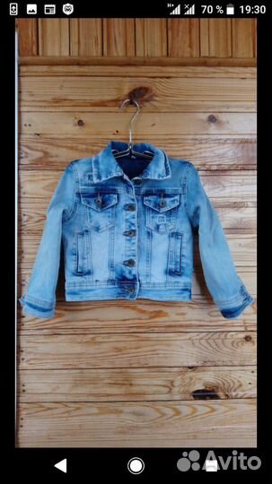 Джинсовка на девочку
