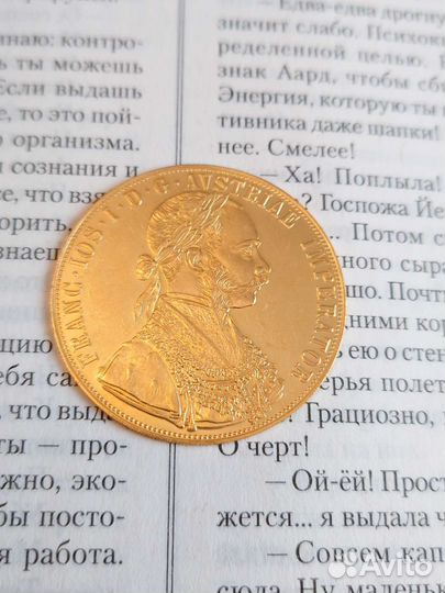 4 дуката Австрия золото