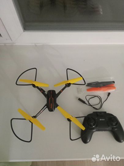 Квадрокоптер hiper Shadow FPV желтый, черный