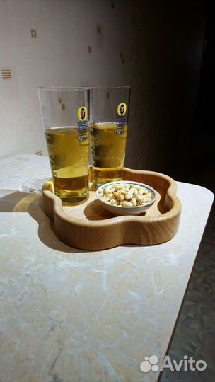 Менажница, чаша, подносик из массива ясеня