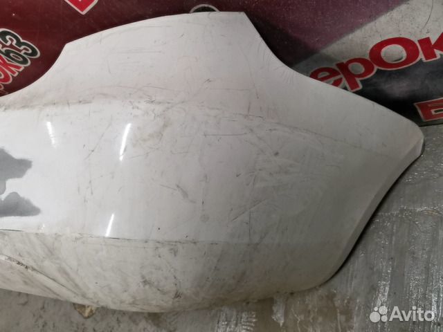 Бампер задний Skoda Fabia