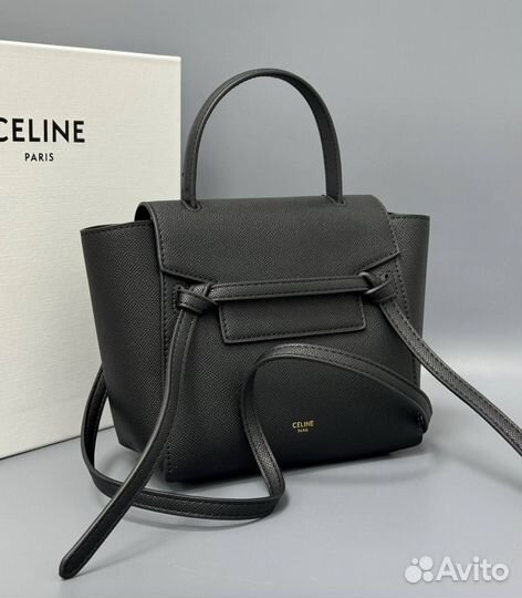Сумка celine натуральная кожа