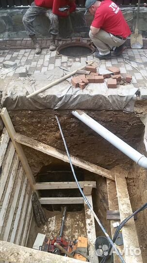 Прокол под дорогой, мини установкой