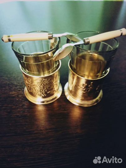 Подстаканник мельхиоровый б/у СССР