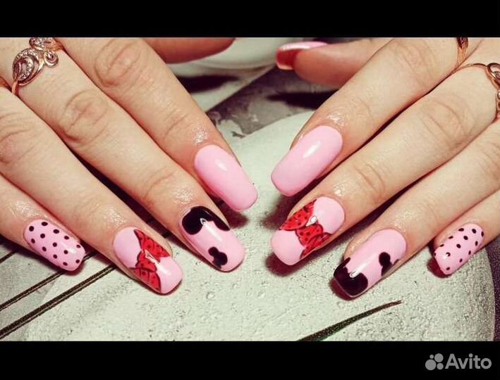 Маникюр, педикюр, ресницы, брови, антицеллюлитный