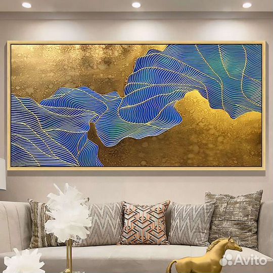 Картины маслом для дома Абстракция Объемная