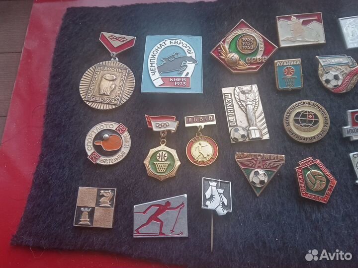 Значки СССР спорт