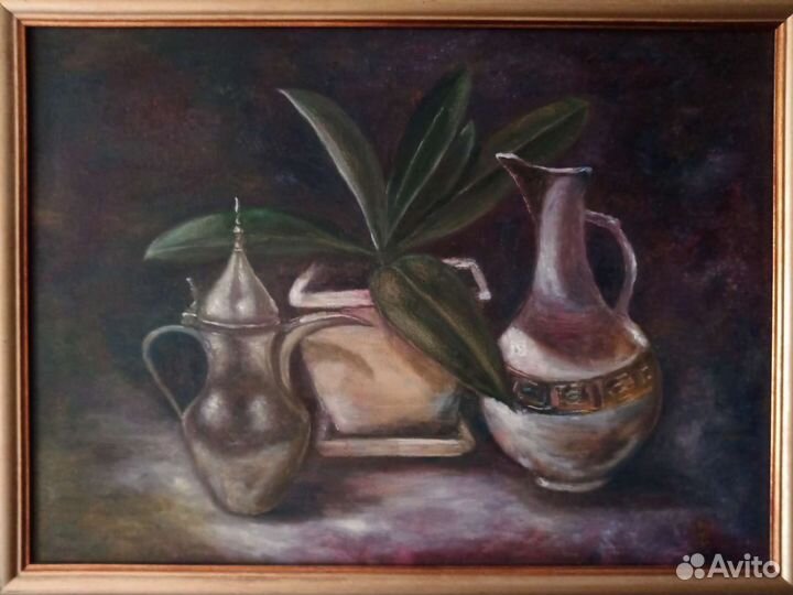 Картина маслом на холсте натюрморт