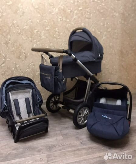 Коляска 3 в 1 Baby Design Husky