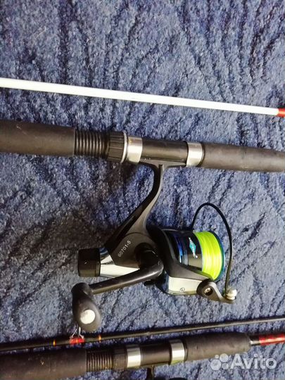 Спининг с катушкой бу