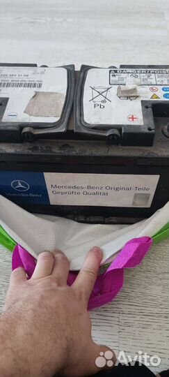 Аккумулятор автомобильный бу 12v 80ah 800A