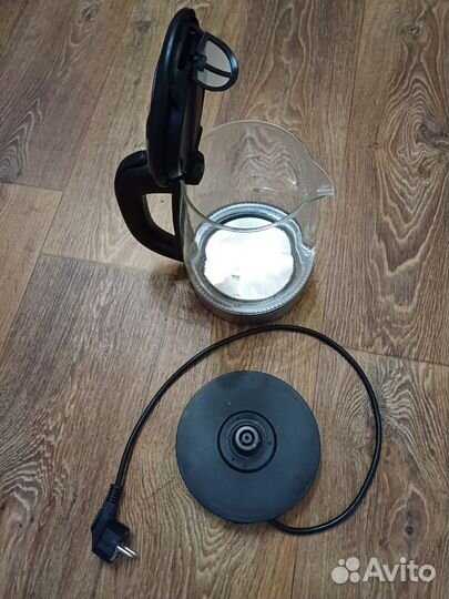 Чайник электрический стеклянный с подсветкой