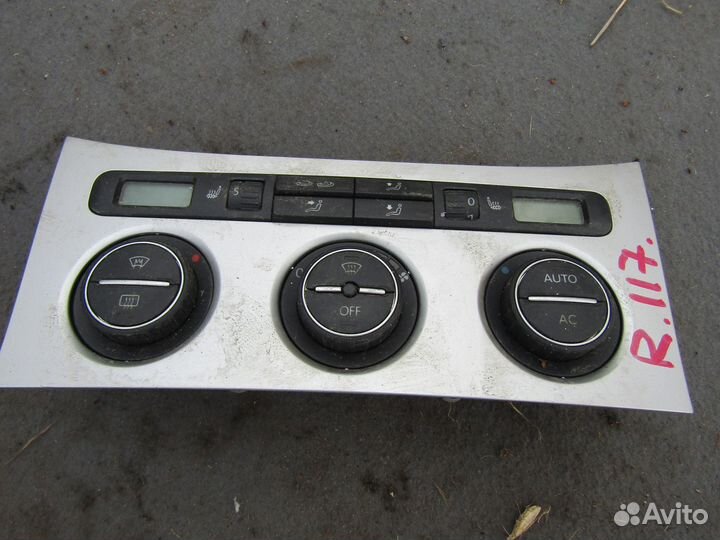 Блок управления печкой фольксваген пассат b6