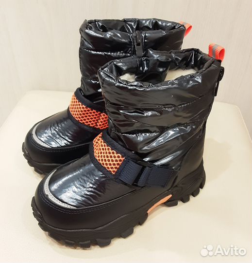 Сапоги дутики М+Д натуральная шерсть р,28