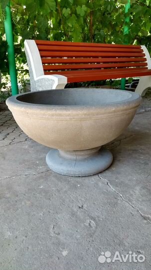 Цветочница, уличные вазоны бетонные