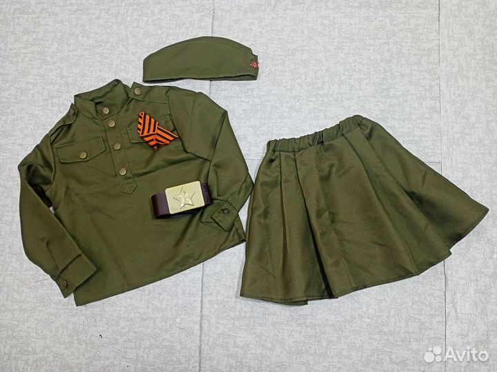 Военная форма, для детей, 3 года