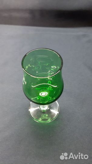 Бокалы цветное стекло