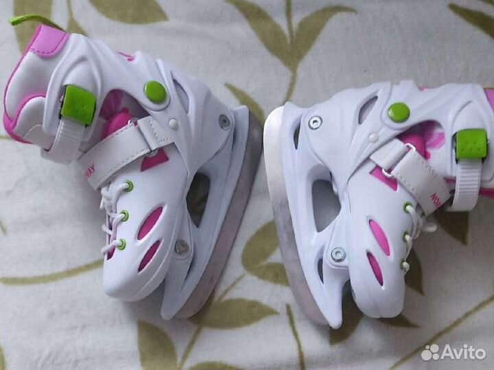 Новые коньки раздвижные размер 27-30