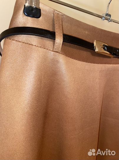 Кожаная юбка