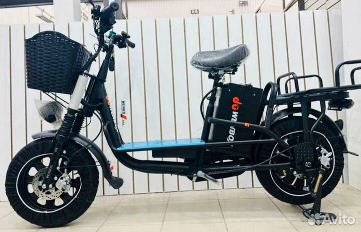 Электровелосипед Monster 1200w 60v 30aH (Новый)
