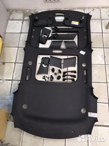 Черный потолок mini F54 Clubman панорама