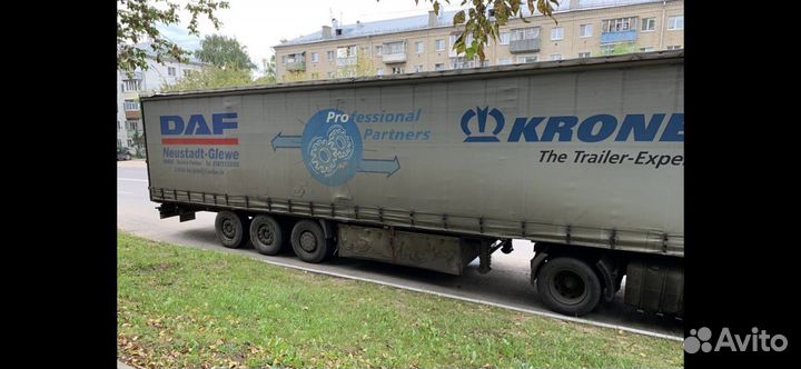 Полуприцеп шторный Krone SDP27, 2005