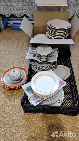 Тарелки / блюдца / посуда СССР