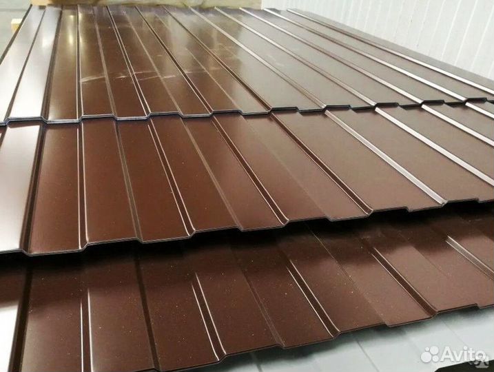 Профлист С8 шоколад