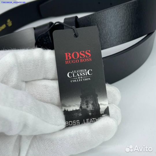 Кожаный ремень Hugo Boss: стиль и качество (Арт.50