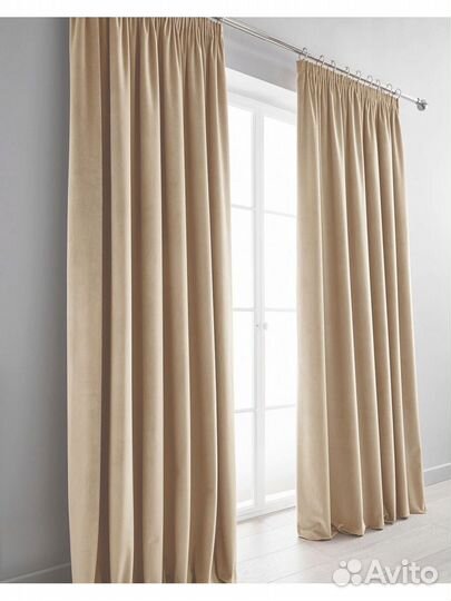 Шторы бархат