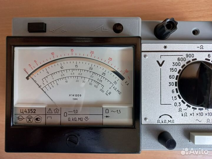 Мультиметр, тестер, прибор комбинированный Ц4352