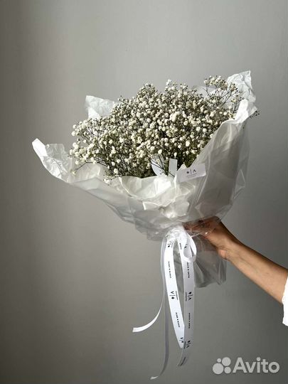 Букет из гипсофилы