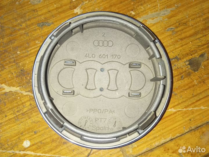 Заглушки на литые диски audi