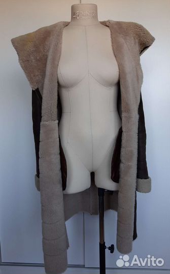 Дубленка натуральная женская 44 46