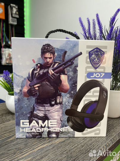 Наушники игровые с микрофоном