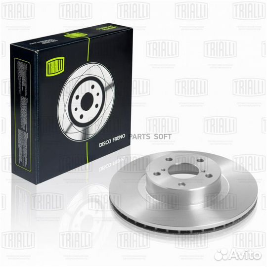 Trialli DF220103 Диск тормозной subaru forester 08