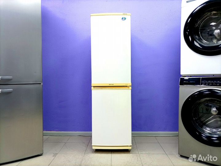 Холодильник маленький узкий бу Samsung.Гарантия