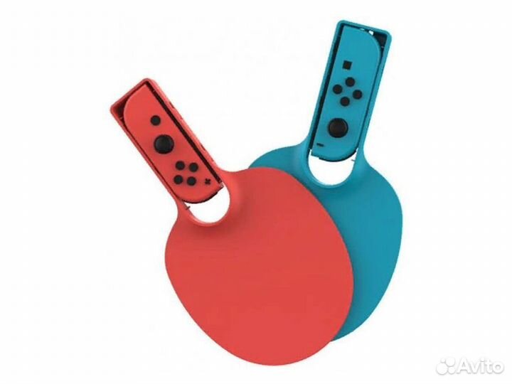 Насадки Table Tennis Racket JoyCon Nintendo Switch