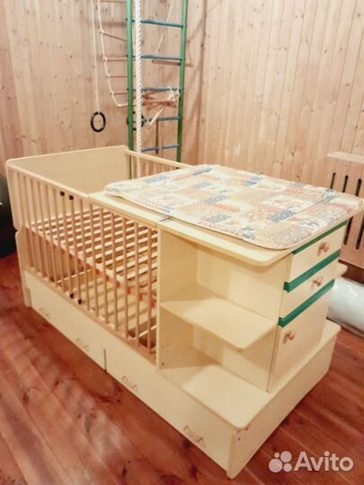 Детская кровать трансформер бу