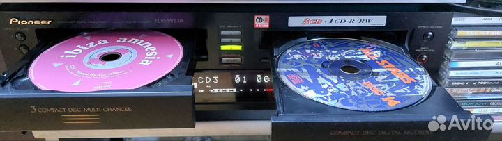 Cd проигрыватель пишущий pioneer pd rw839