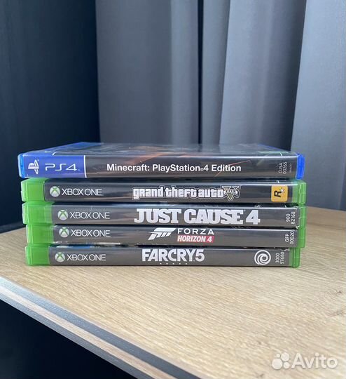 Игры на xbox One и Playstion 4