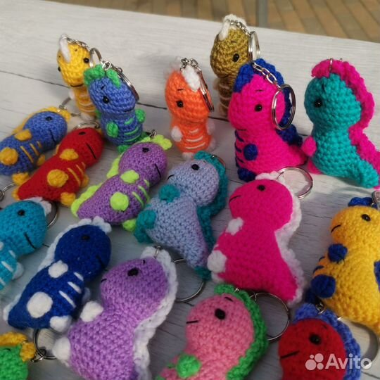 Дракончик вязаный