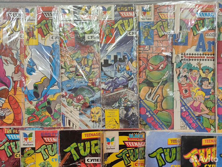 Коллекция комиксов черепашки ниндзя
