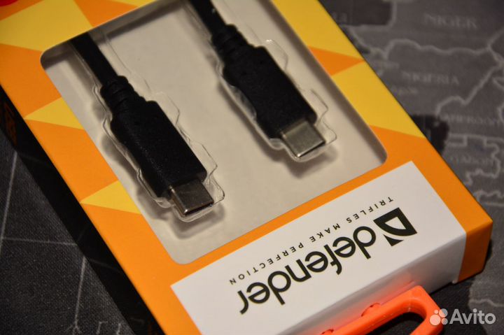 Кабель USB TypeC - USB TypeC 1 метр